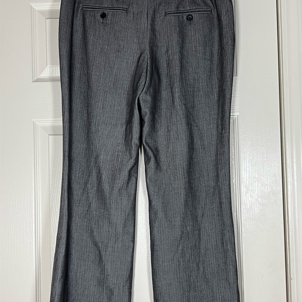 Express Gray Dress Pants Straight-Leg Professional